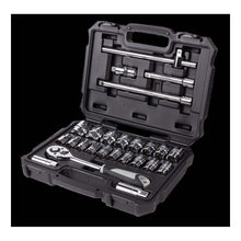 Load image into Gallery viewer, BOXO BLACK SERIES 57Pc 3/8" Master Socket Set
| Boxo UK Load image into Gallery viewer, BOXO BLACK SERIES 57Pc 3/8" Master Socket Set
| Boxo UK