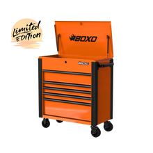 Load image into Gallery viewer, BOXO 37” 5 Drawer Service Cart (Limited Edition Orange)
| Boxo UK Load image into Gallery viewer, BOXO 37” 5 Drawer Service Cart (Limited Edition Orange)
| Boxo UK