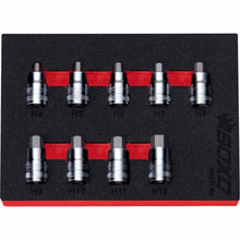Load image into Gallery viewer, BOXO 9Pc 3/8" Super Stubby Hex Bit Socket Set
| Boxo UK Load image into Gallery viewer, BOXO 9Pc 3/8" Super Stubby Hex Bit Socket Set
| Boxo UK