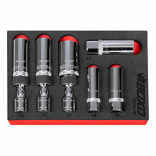 Load image into Gallery viewer, BOXO 6Pc 3/8" 12Pt Thin Wall & Magnetic Swivel Spark Plug Set
| Boxo UK Load image into Gallery viewer, BOXO 6Pc 3/8" 12Pt Thin Wall & Magnetic Swivel Spark Plug Set
| Boxo UK