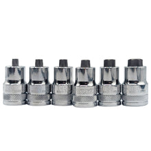 Load image into Gallery viewer, BOXO 6Pc 1/2" Torx Super Stubby Bit Socket Set
| Boxo UK Load image into Gallery viewer, BOXO 6Pc 1/2" Torx Super Stubby Bit Socket Set
| Boxo UK