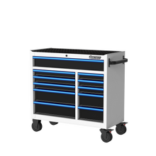 Load image into Gallery viewer, BOXO 41" 11 Drawer Roll Cabinet with Drawer Trim Pack - White Body with Coloured Trim Pack
| Boxo UK Load image into Gallery viewer, BOXO 41" 11 Drawer Roll Cabinet with Drawer Trim Pack - White Body with Coloured Trim Pack
| Boxo UK