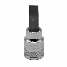 Load image into Gallery viewer, BOXO 3/8" Slotted Bit Sockets - Sizes SL5.5 to SL8
| Boxo UK Load image into Gallery viewer, BOXO 3/8" Slotted Bit Sockets - Sizes SL5.5 to SL8
| Boxo UK