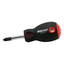 Load image into Gallery viewer, BOXO Stubby Pozi Screwdriver - Sizes PZ1 to PZ2
 | Boxo UK