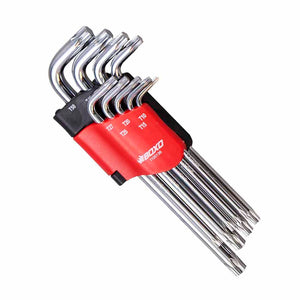 BOXO 9Pc Torx Key Wrench Set