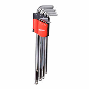 BOXO 9Pc XL Hex Key Wrench Set