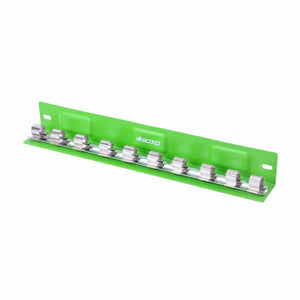 BOXO 10Pc 1/2" Magnetic  L-Type Socket Tray - Green or Red