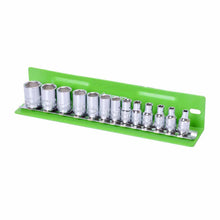 Load image into Gallery viewer, BOXO 13Pc 1/4&quot; Magnetic  L-Type Socket Tray - Green or Red
 | Boxo UK