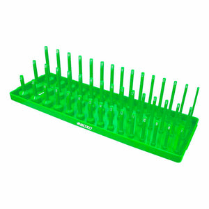 BOXO 45Pc 3/8" 3-Tier Vertical Socket Tray - Green or Red