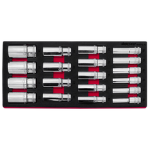 Load image into Gallery viewer, BOXO 19Pc 1/2" 6Pt Deep Socket Set
 | Boxo UK