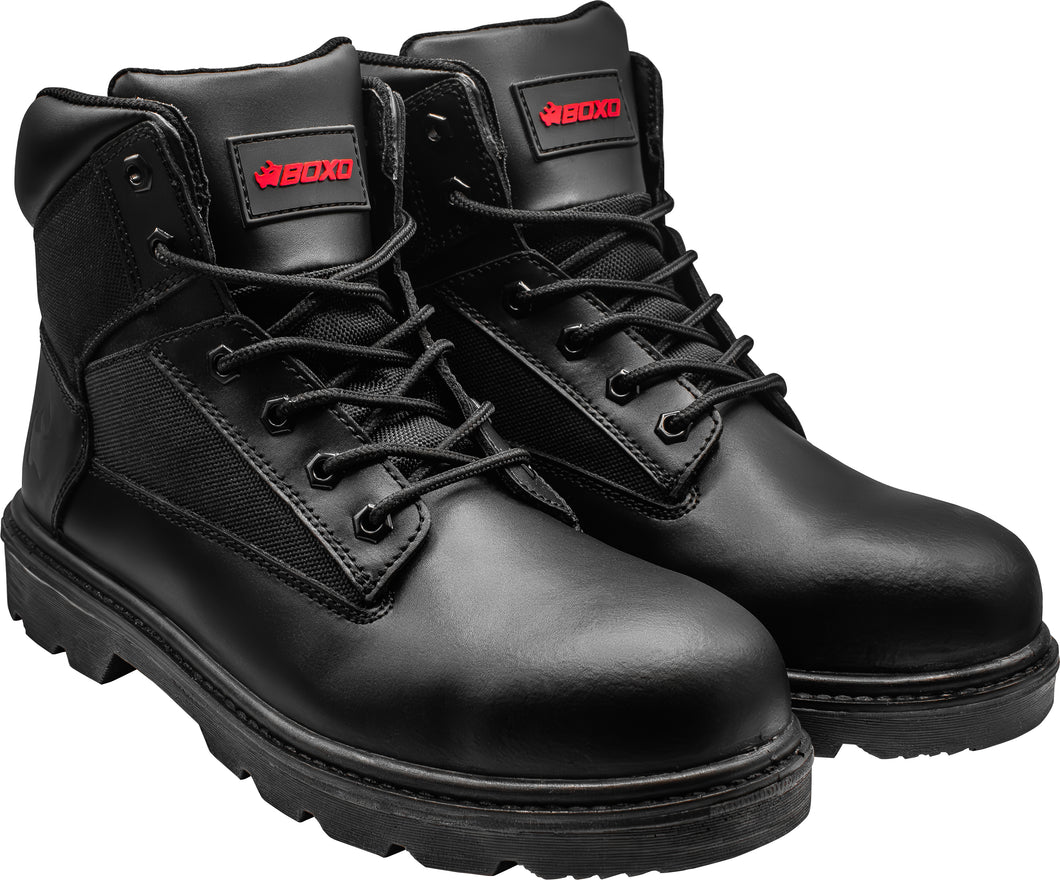 BOXO WorkWear Black Boots - Various Sizes Available | Boxo UK