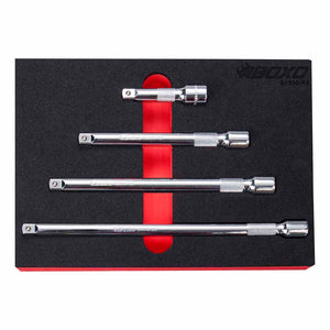 BOXO 4Pc 3/8" Extension Set