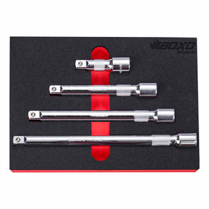 BOXO 4Pc 1/2" Extension Set