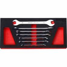 Load image into Gallery viewer, BOXO 7Pc Ultra Thin Double Open-End Spanner Set (6mm to 19mm)
 | Boxo UK