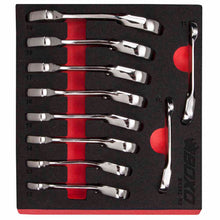 Load image into Gallery viewer, BOXO 10Pc Stubby Reversible Wrench Set (10mm to 19mm)
 | Boxo UK