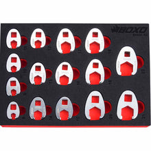 Load image into Gallery viewer, BOXO 15Pc 3/8" 6PT Crow Foot Wrench Set
 | Boxo UK