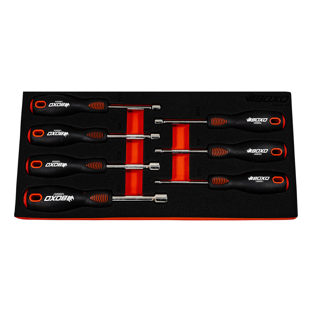 BOXO 7Pc Imperial Nut Driver Handle Set | Boxo UK