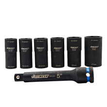 Load image into Gallery viewer, BOXO 7Pc 1/2" 6Pt Impact Flip Socket Set
 | Boxo UK