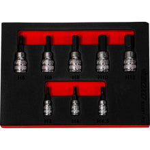 Load image into Gallery viewer, BOXO 8Pc 1/4" &amp; 3/8" Hex Magnetic Bit Socket Set
 | Boxo UK