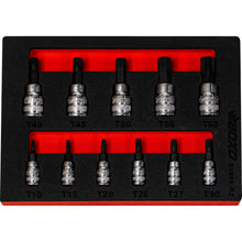Load image into Gallery viewer, BOXO 11Pc 1/4" &amp; 3/8" Torx Magnetic Bit Socket Set
 | Boxo UK