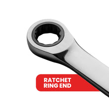 Load image into Gallery viewer, BOXO 10Pc XL 90T Double Ring Ratchet/Fixed Spanner Set
 | Boxo UK