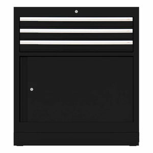 BOXO OSM 34" 3 Drawer/1 Door Base Cabinet - Trim Variations Available