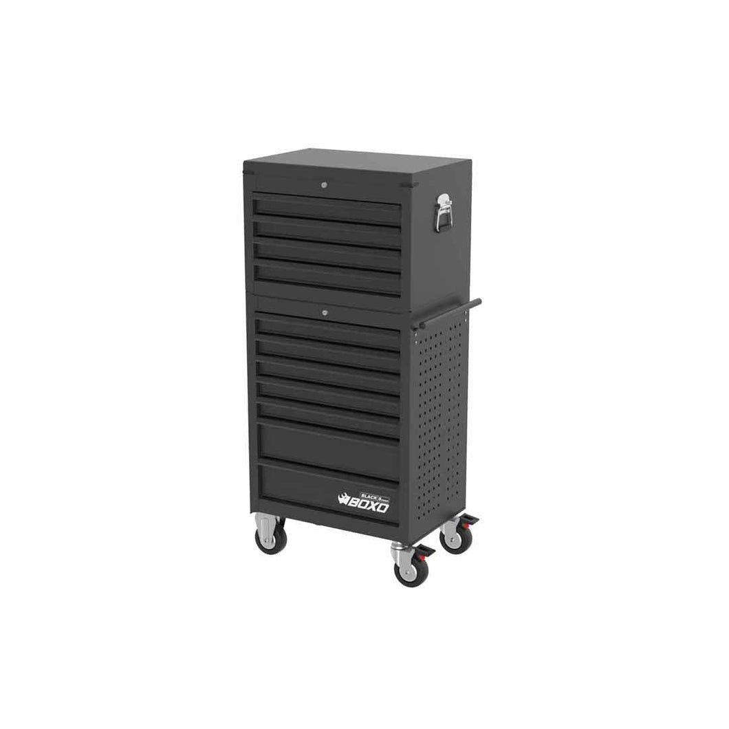 BOXO Black Series 27" 11 Drawer Toolbox Stack | Boxo UK