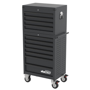 BOXO Black Series 27" 11 Drawer Toolbox Stack