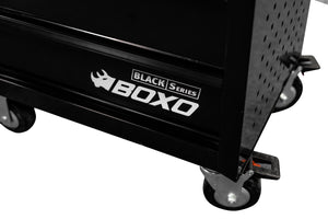 BOXO Black Series 27" 7 Drawer Toolbox Roll Cab & Composite Top