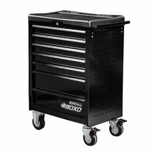 Load image into Gallery viewer, BOXO Black Series 27&quot; 7 Drawer Toolbox Roll Cab &amp; Composite Top
 | Boxo UK