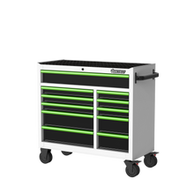 Load image into Gallery viewer, BOXO 41" 11 Drawer Roll Cabinet with Drawer Trim Pack - White Body with Coloured Trim Pack
 | Boxo UK