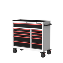 Load image into Gallery viewer, BOXO 41" 11 Drawer Roll Cabinet with Drawer Trim Pack - White Body with Coloured Trim Pack
 | Boxo UK