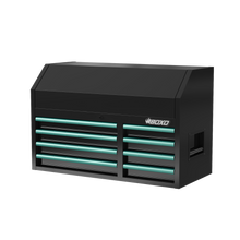 Load image into Gallery viewer, BOXO 41" 8 Drawer Top Box with Drawer Trim Pack - Black Body with Coloured Trim Pack
 | Boxo UK