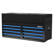 Load image into Gallery viewer, BOXO 53" 8 Drawer Top Box with Drawer Trim Pack - Black Body with Trim Colour Options
 | Boxo UK