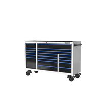 Load image into Gallery viewer, BOXO 72" 19 Drawer Triple Bank Roll Cabinet with Drawer Trim Pack - White Body &amp; Trim Colour Options
 | Boxo UK