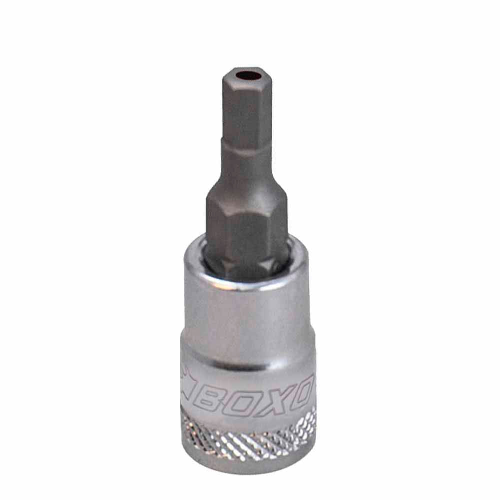 BOXO 1/4" Tamperproof Hex Bit Sockets - Sizes H2.5 to H8 | Boxo UK