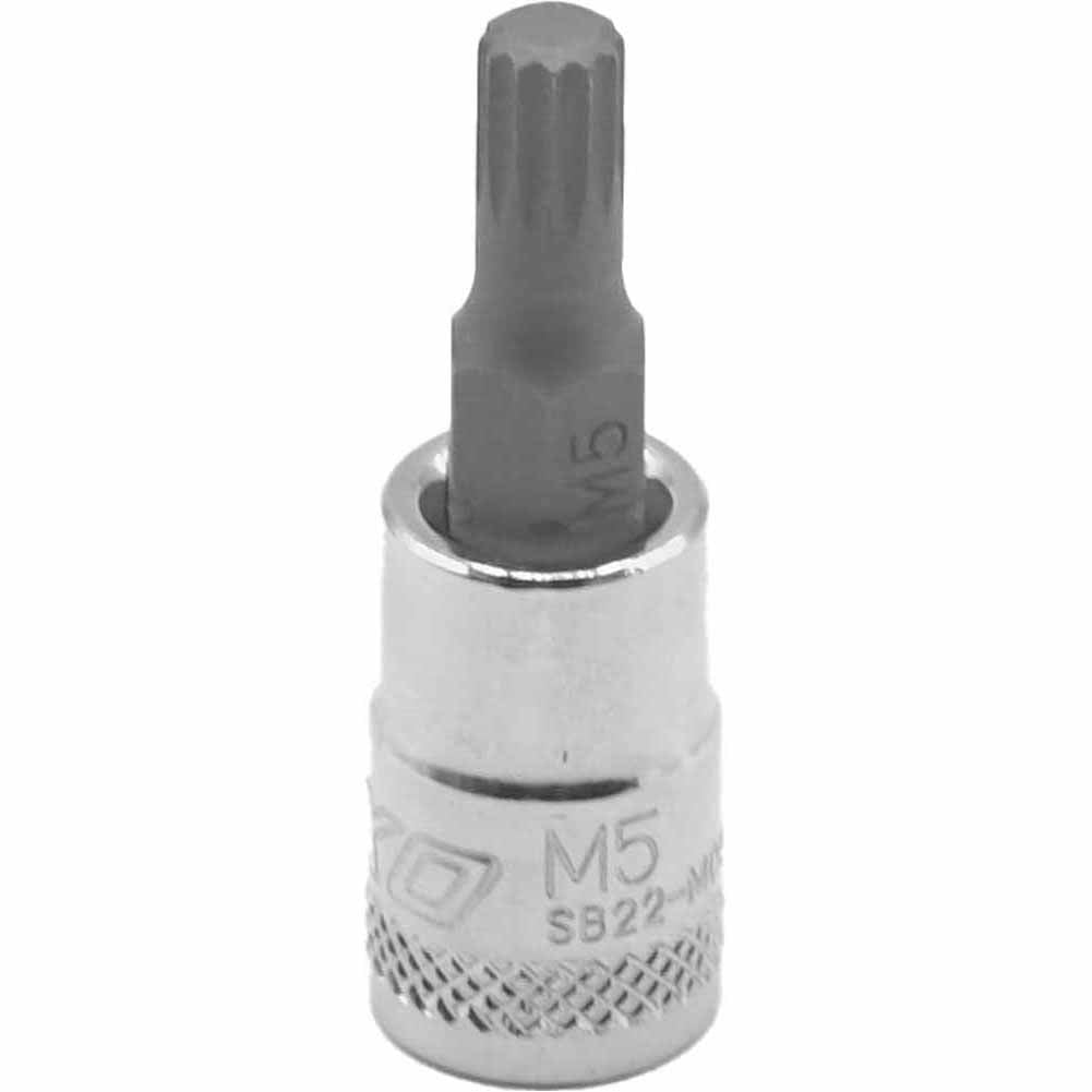 BOXO 1/4" Spline Bit Sockets - Sizes M5 to M8 | Boxo UK