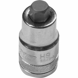 BOXO 1/2" Super Stubby Hex Bit Sockets - Sizes H5 to H19