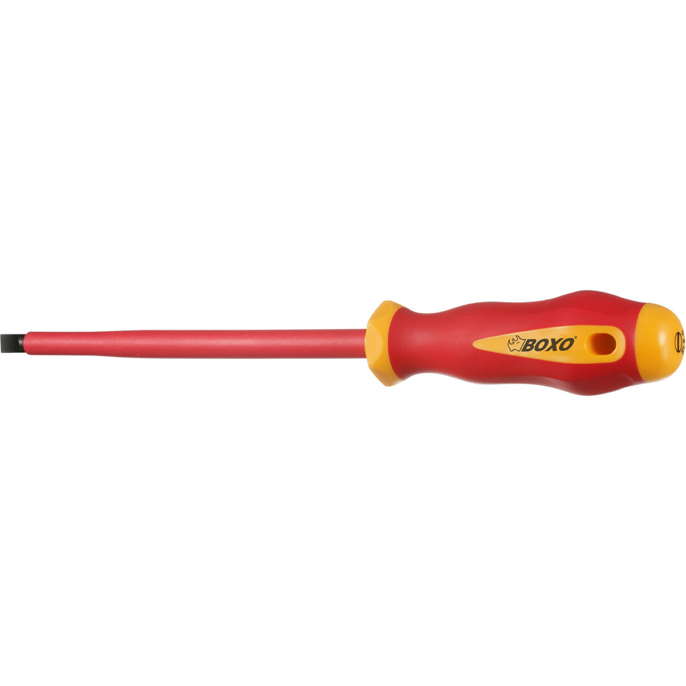 BOXO VDE 1000V Slotted Screwdriver - Size Options | Boxo UK