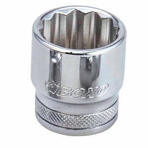 BOXO 1/4" 12PT Socket - Sizes 4mm to 14mm