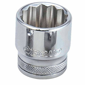 BOXO 1/2" 6PT Socket - Sizes 10mm to 32mm