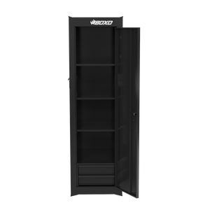 BOXO Full Height Side Locker - Black