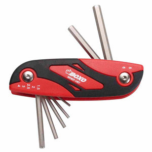 BOXO 7Pc Quick-Select Hex Key Wrench Set