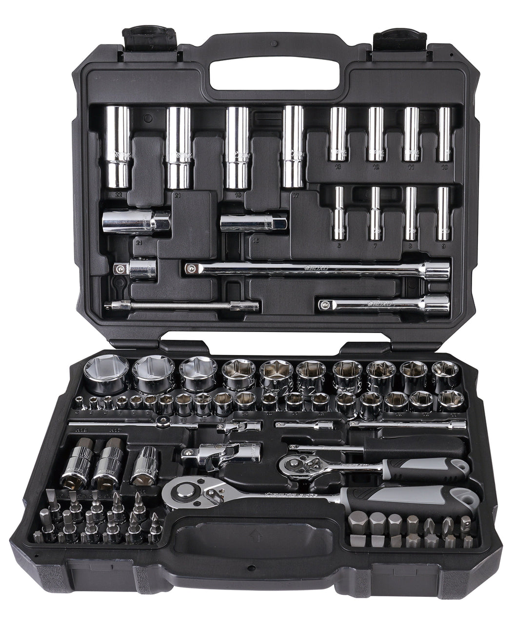 BOXO BLACK SERIES 53Pc 1/4" Master Socket Set | Boxo UK