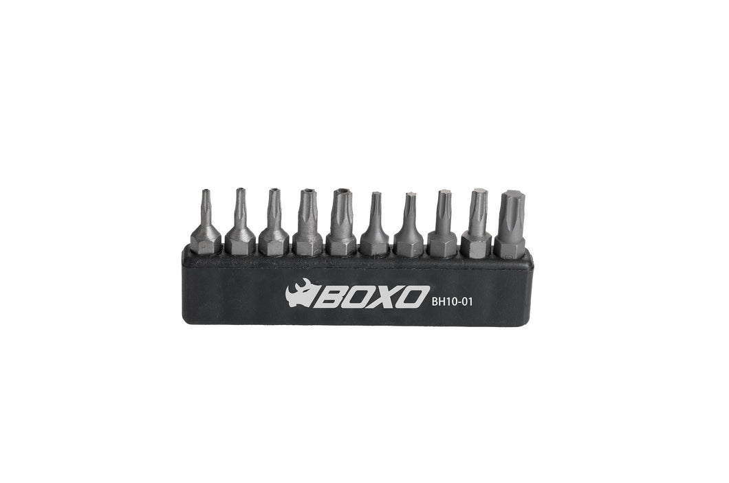 BOXO 1/4" Bit Rail - Torx/Tamper Proof Torx | Boxo UK