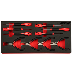 BOXO 10Pc Precision Screwdriver & Mini Pliers Set