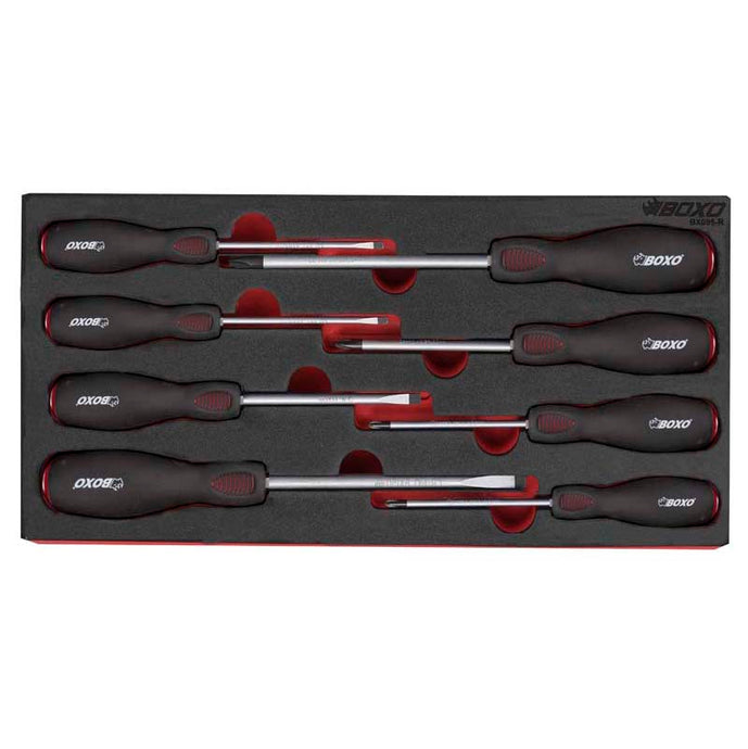 8 Pce Screwdriver Set in EVA Foam-Boxo-Equipment | Boxo UK