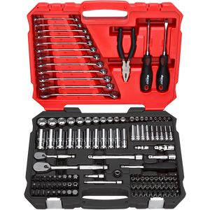 BOXO 122Pc 1/4" & 3/8" Master Tool Set