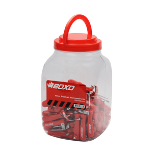 BOXO Mini Pocket Screwdriver Set - 100Pc Jam Jar