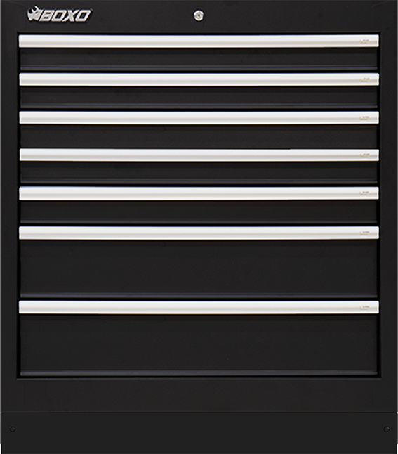 BOXO OSM 34" 7 Drawer Base Cabinet - Trim Variations Available | Boxo UK